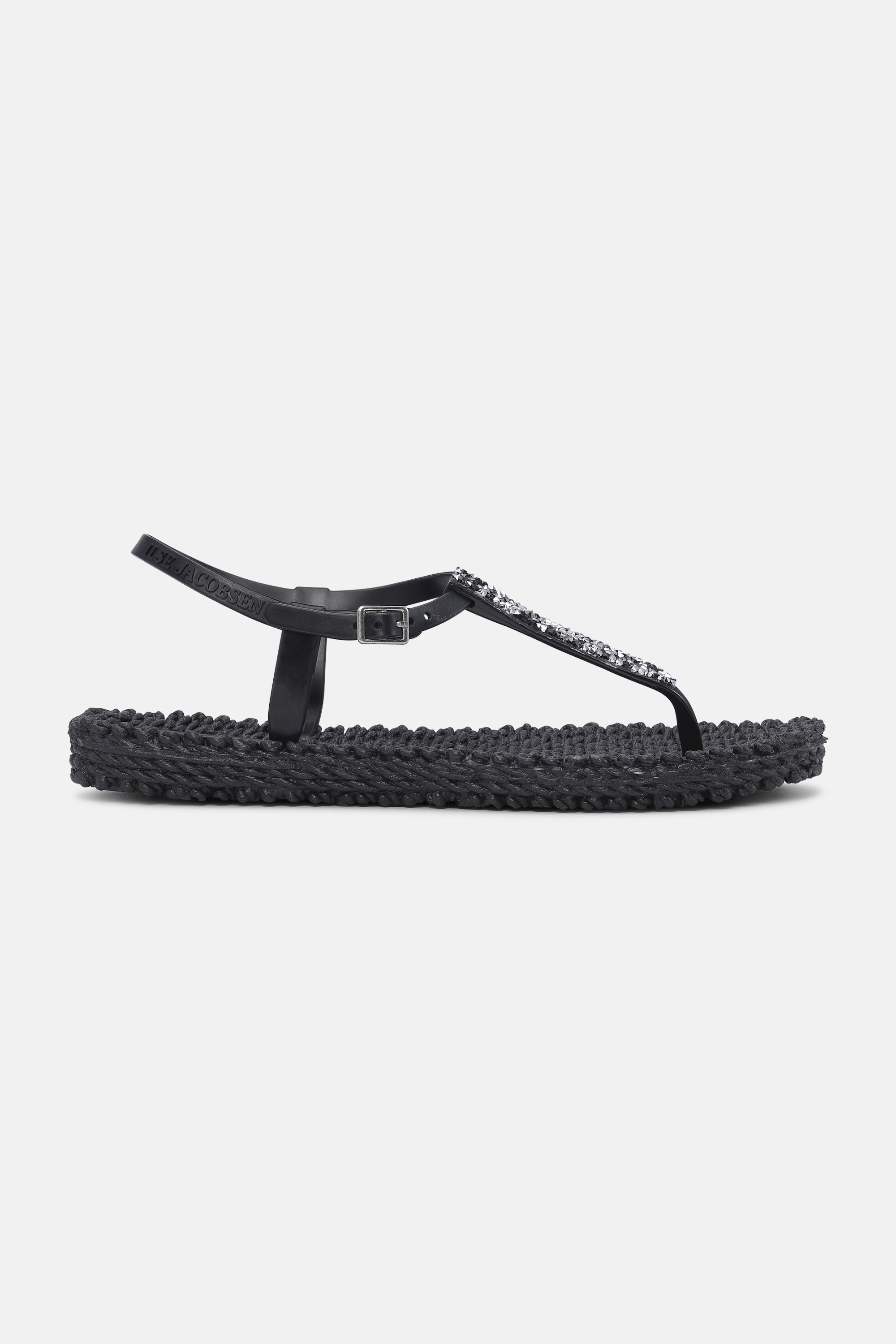 Ilse Jacobsen Hornbæk Footwear Flip Flops With Rhinstones Flip-flops 001 Black
